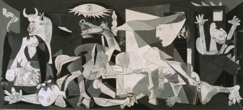 Pablo Picasso. Guernica. 1937
Museo Nacional Centro de Arte Reina Sofia